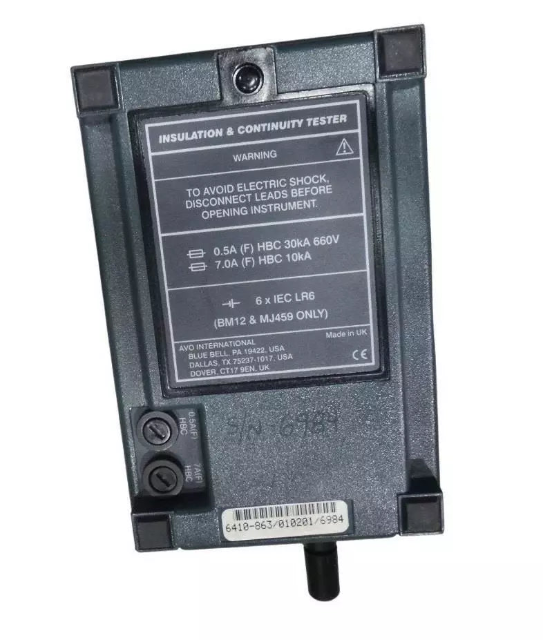 MEGGER Meter INSULATION & CONTINUITY TESTER MJ159 - Reliable Testing Tool