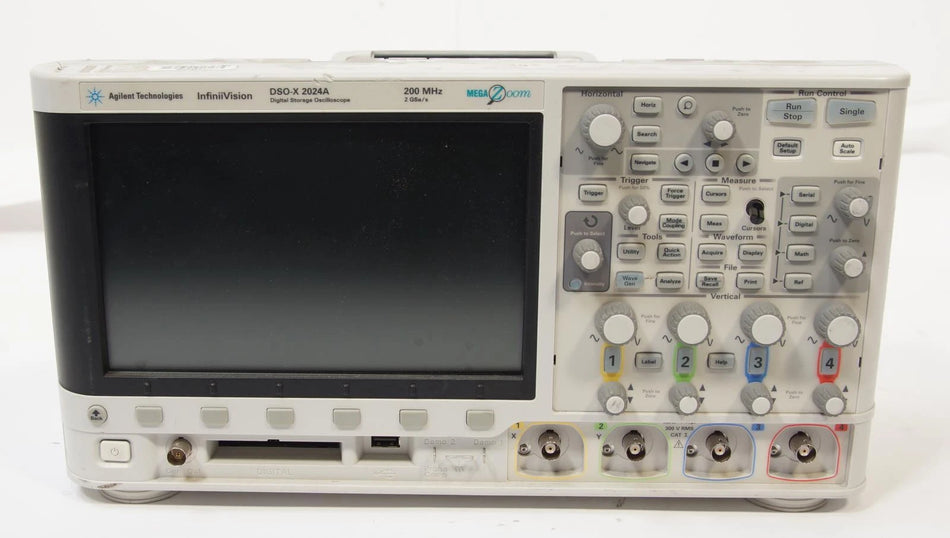 Keysight InfiniiVision DSO-X 2024A 200MHz 4Ch Digital Storage Oscilloscope AS-IS