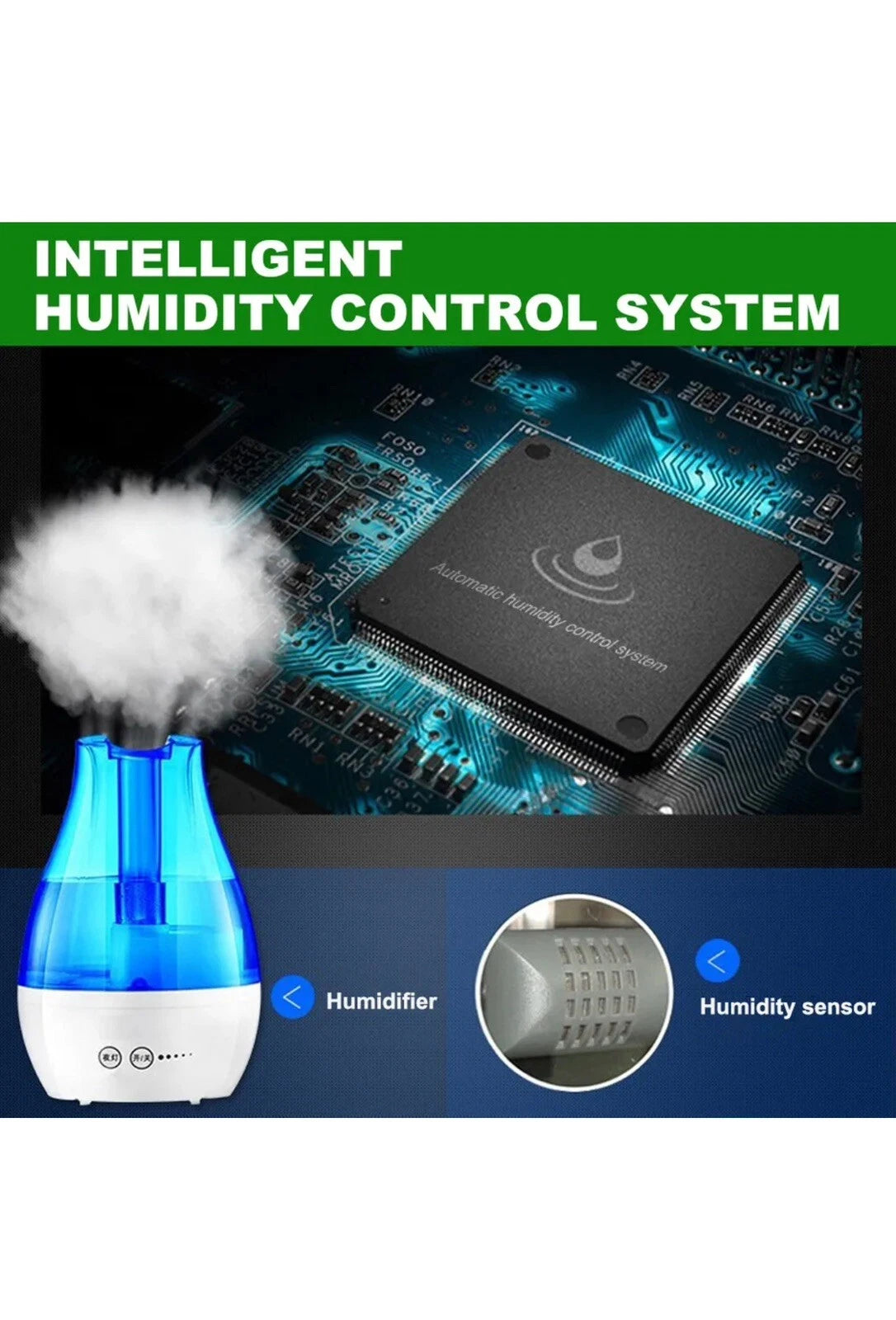 Lab Humidity Chamber Temp Humidity Cabinet Machine Heating Cooling Box 0-60℃