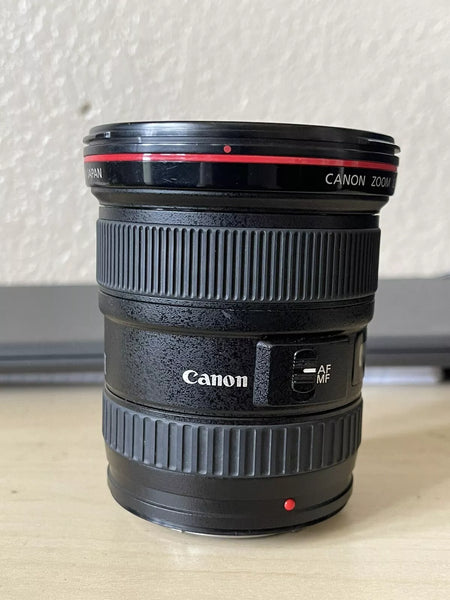 Canon EF 17-40mm f/4L Ultra Wide Angle Zoom Lens - Black (8806A002)