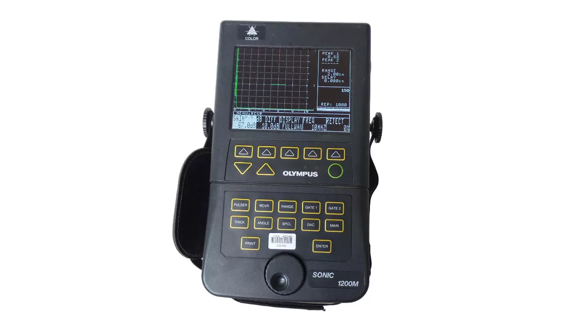 Olympus Sonic 1200M Ultrasonic Flaw Detector - High-Quality Testing Equipment