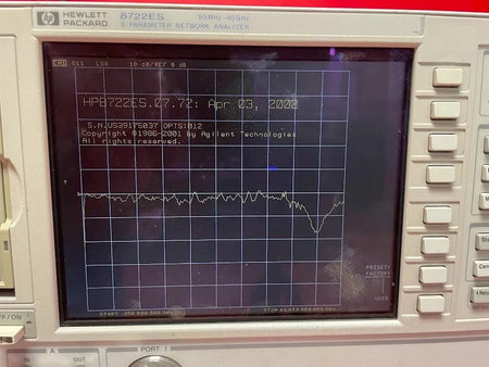 Agilent/Keysight 8722ES Opt. 012 Vector Network Analyzer 50MHz to 40GHz