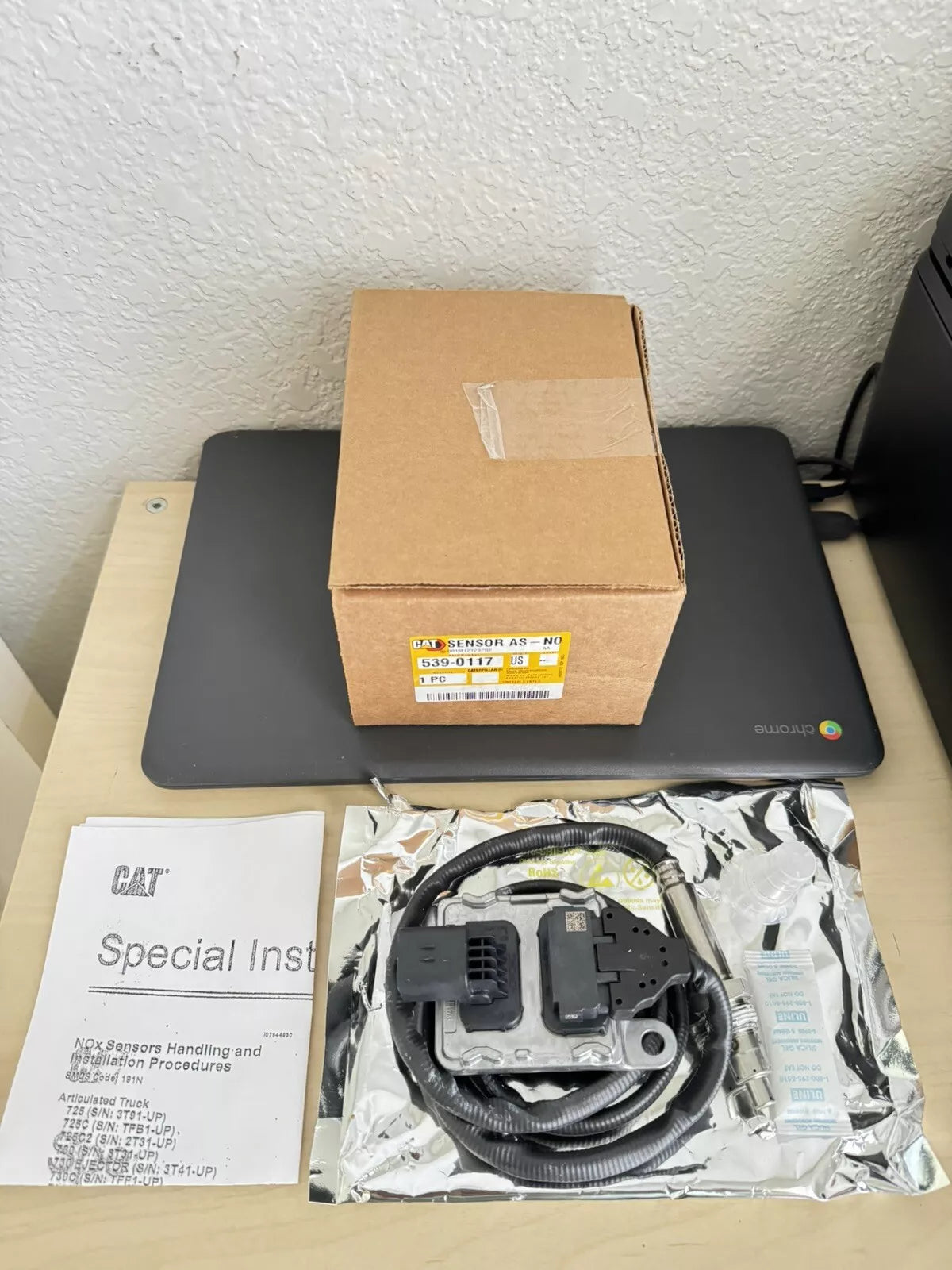 Caterpillar 539-0117 NOx Sensor Assembly New Sealed