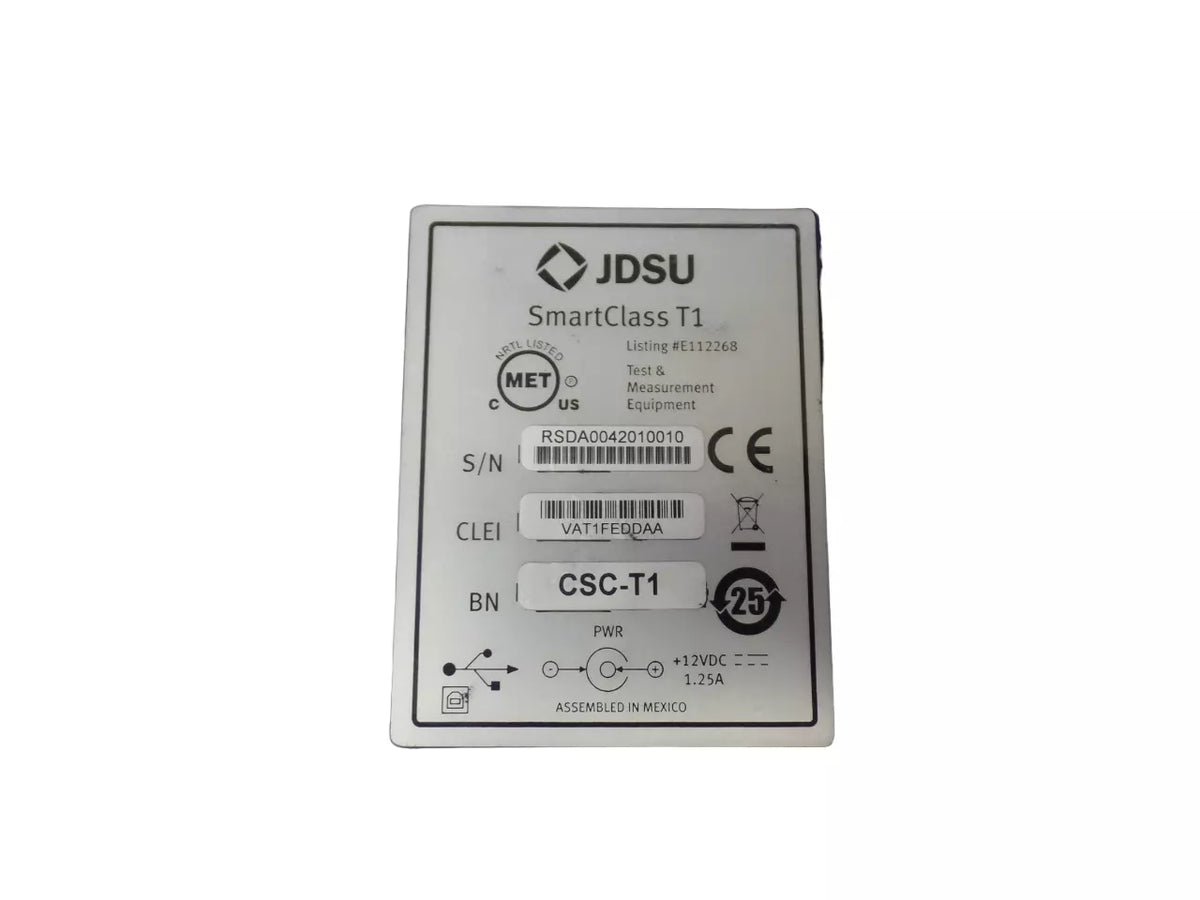 JDSU SmartClass T1 Handheld Service Meter Tester