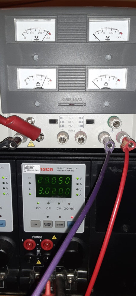Electronic Load Bank 6 Channels 100W 80V 20A Sorensen 80202 x3 & MML-4