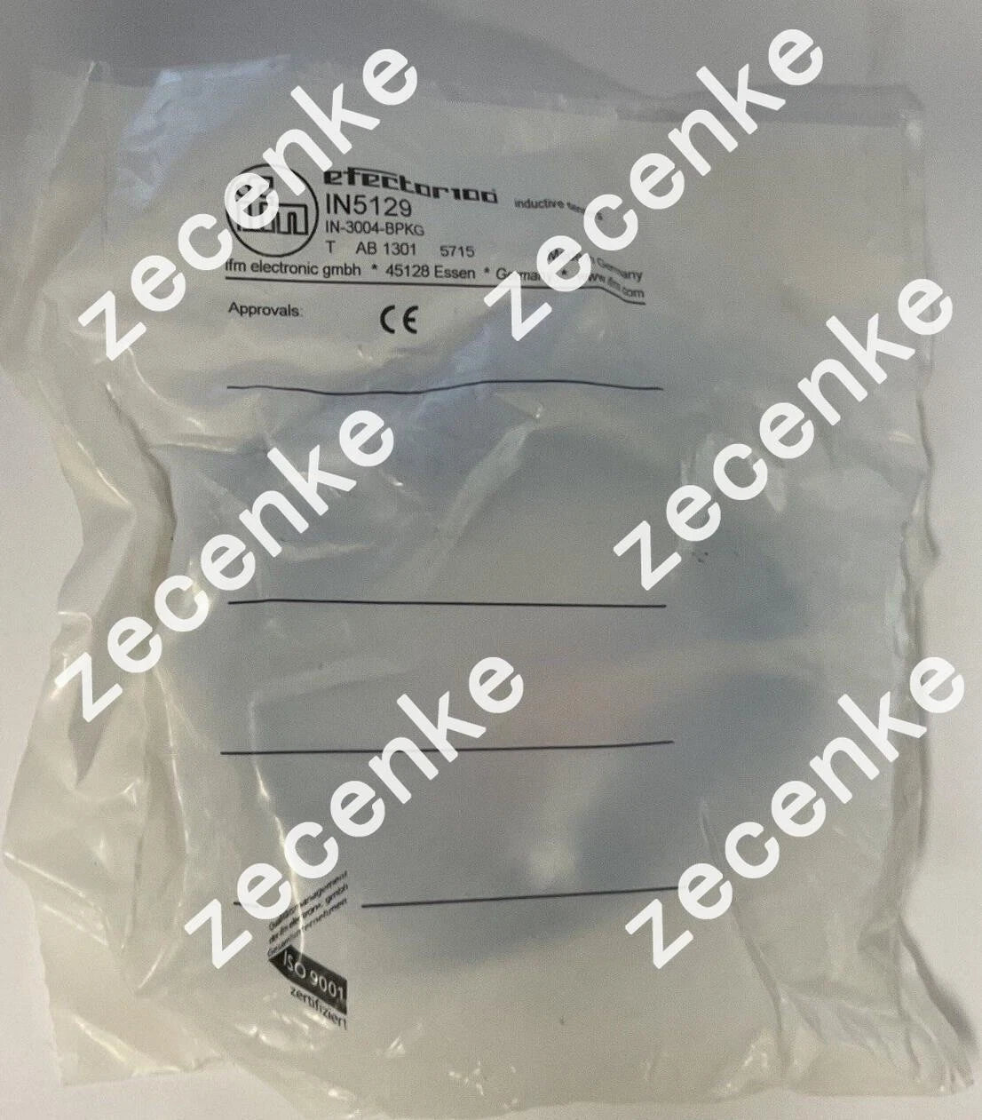 IFM IN5129 IN-3004-BPKG Inductive Proximity Switch 10-36VDC 250mA