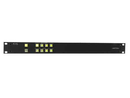 Leitch 1RU Remote 4x4 Programmable Push Button Panel