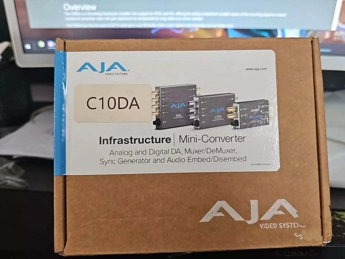 AJA C10DA Video Converter: High-Quality Signal Distribution Solution