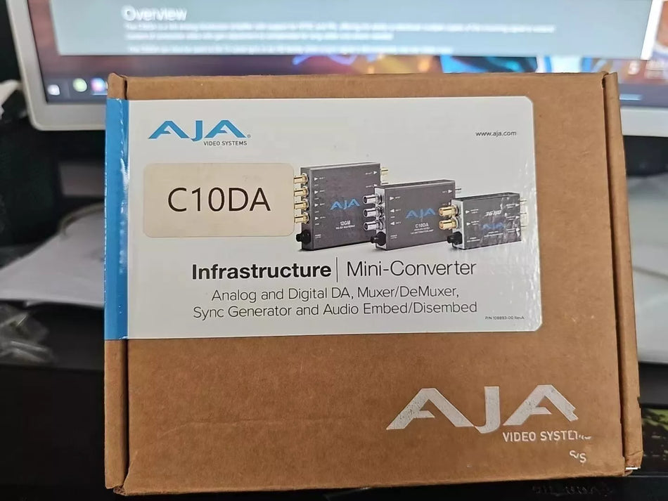 AJA C10DA Video Converter: High-Quality Signal Distribution Solution