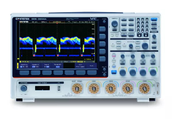 GW Instek GDS-3654A Oscilloscope 650MHz 5G S/s 4 CHs DSO 25MHz AWG