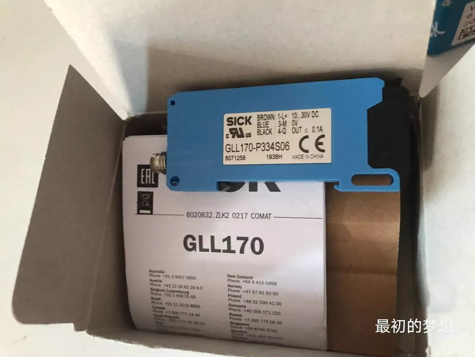 1PCS NEW SICK GLL170-P334S06 Fiber Amplifier #N5508 YF