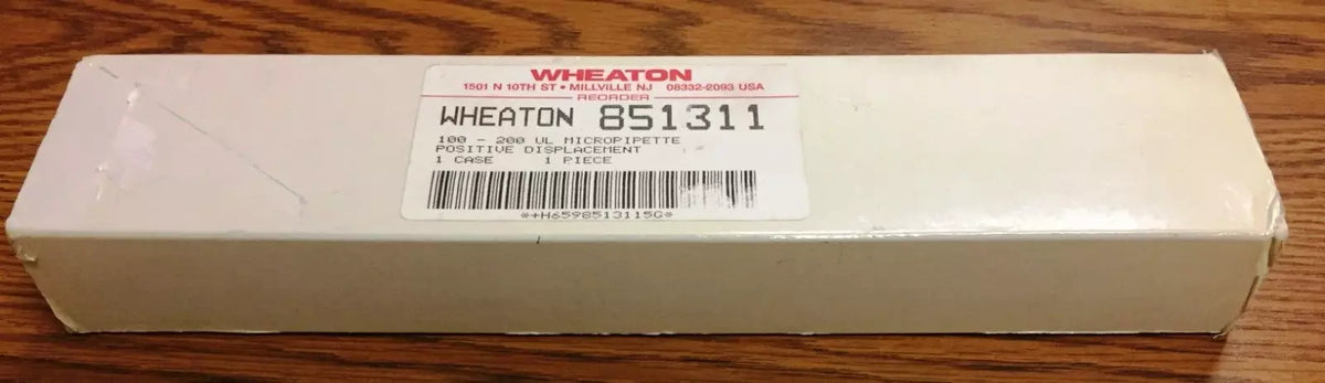 Wheaton 85131 100 to 200UL Micropipette Positive Displacement
