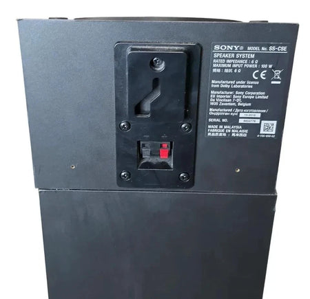 Sony SS-CS3 Floor-Standing Tower 3-Way Speakers with SS-CSE Dolby Atmos (PAIR)