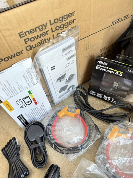 Fluke 1738 Power Logger Kit 3 Phase with Accessories Calibrated 2024