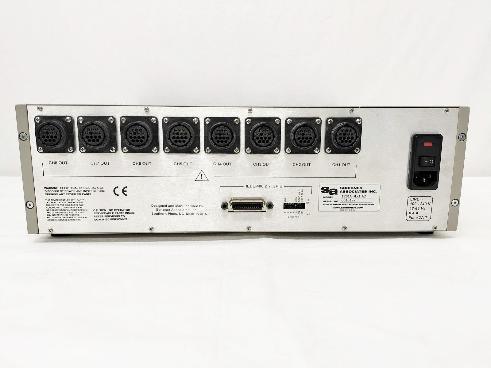 Solartron 1281A MultiPlexer