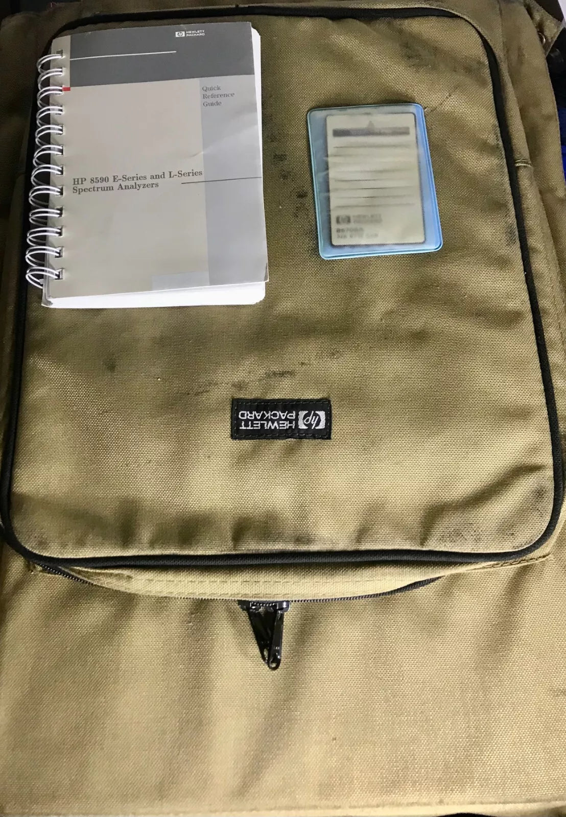 HP Agilent 8591E Spectrum Analyzer with Opt 1 Portable