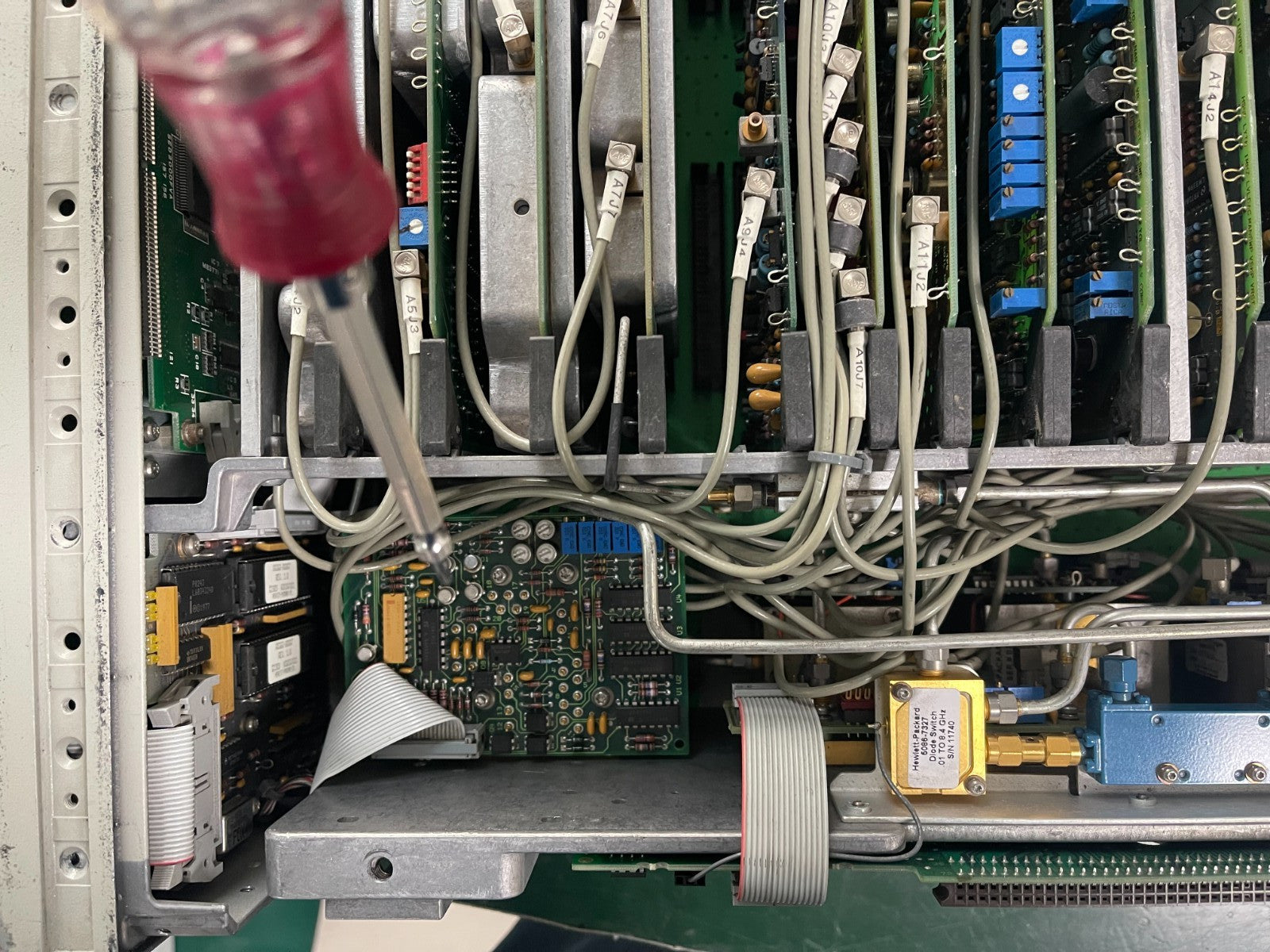 HP Agilent 5086-7607 Frequency Doubler Amplifier for 8360 Series _ For Parts App - XG eqpt
