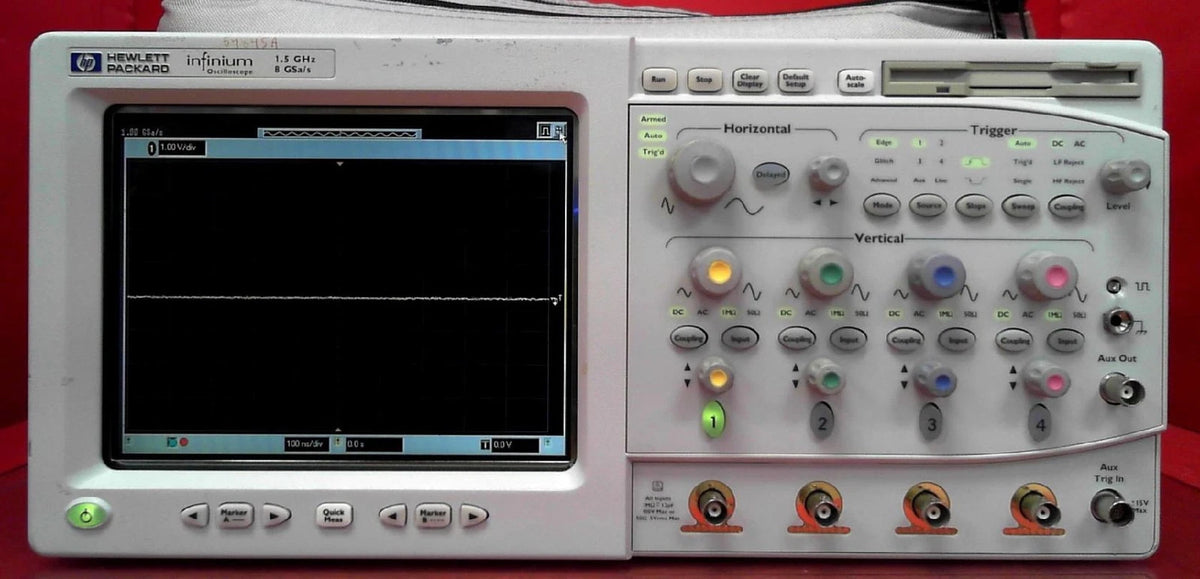 Agilent/Keysight 54845A US38130213 Infiniium Oscilloscope 4 Channels