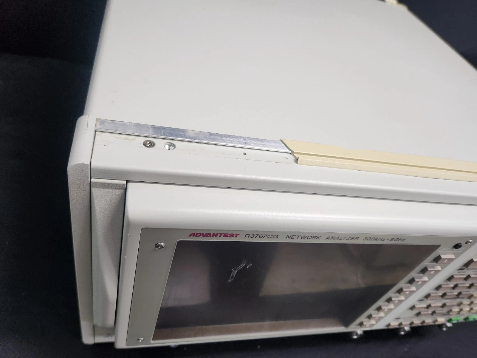Advantest R3767CG Network Analyzer 300 kHz - 8 GHz With Option 11 As-Is