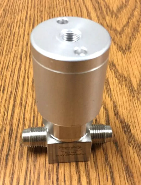 Swagelok 6LVV-DPFR4-P1-C Diaphragm Sealed Valve, 1/4, 316 VAR-VIM