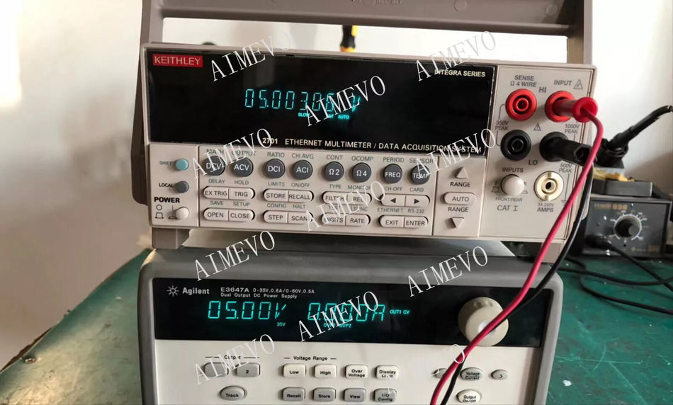 Keithley 2701 Digital Multimeter-Dmm Data Acq Datalogging System not with Module