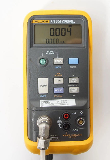 Fluke 719 30G Electric Pressure Calibrator 12 to 36 psi