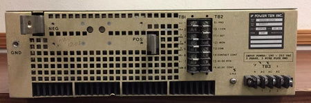 Power Ten 4600D-20250 Heavy Duty DC Power Supply 0-20 Volts DC 0-250 Amps