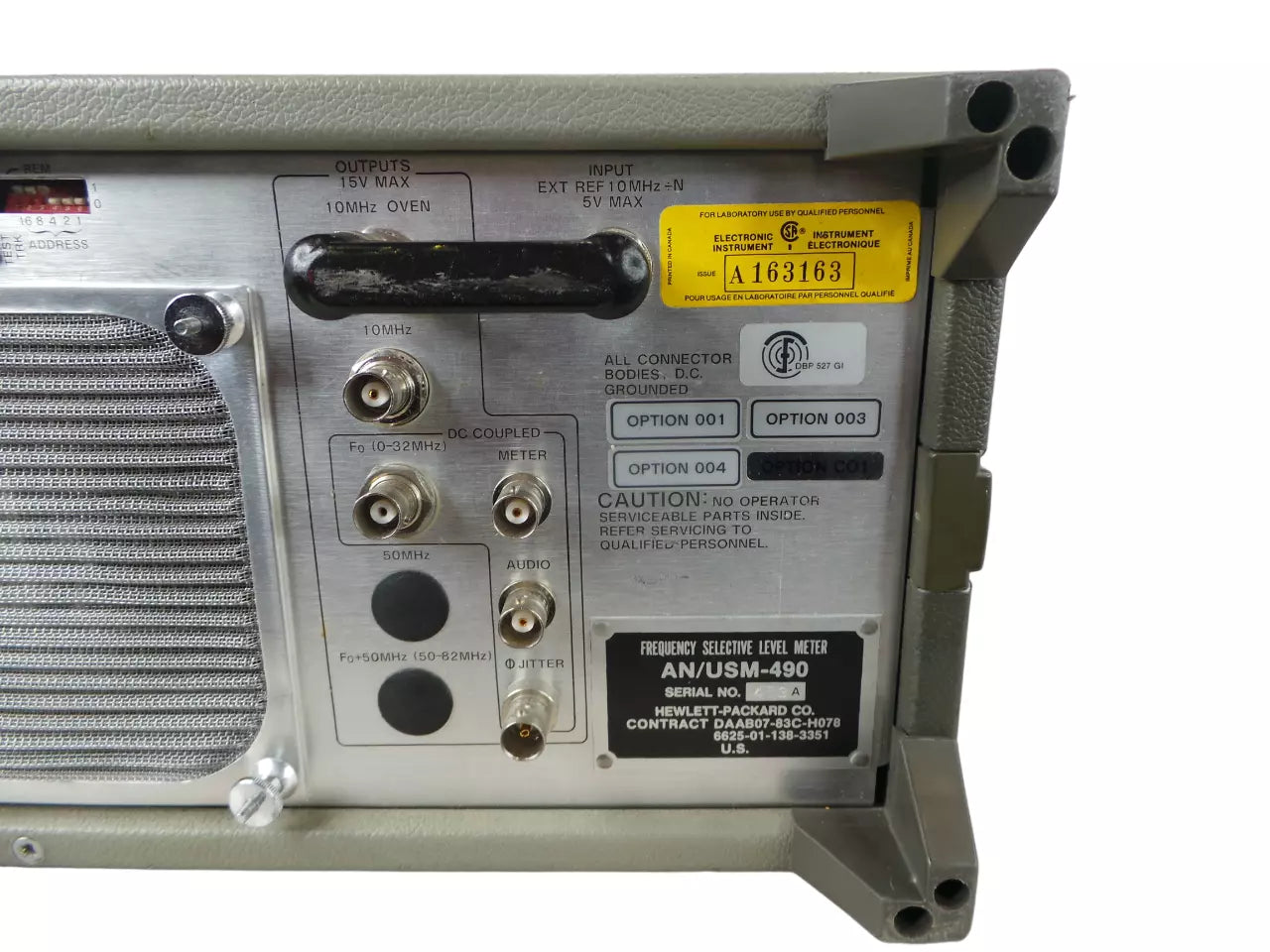 HP 3586B Selective Level Meter - High-Performance Audio Testing Equipment