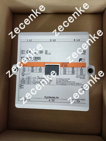 Fuji Electric SC-N11 [300] Magnetic Contactor 100-120 Vdc Coil 3NC5F New