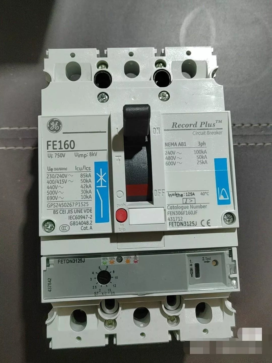 FDN37DN125JF Circuit Breaker 1PC
