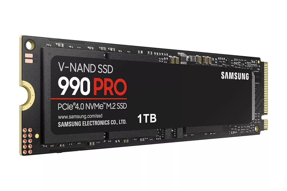 Samsung 990 PRO 1TB PCIe 4.0 NVMe SSD for Ultra-Fast Gaming and Editing