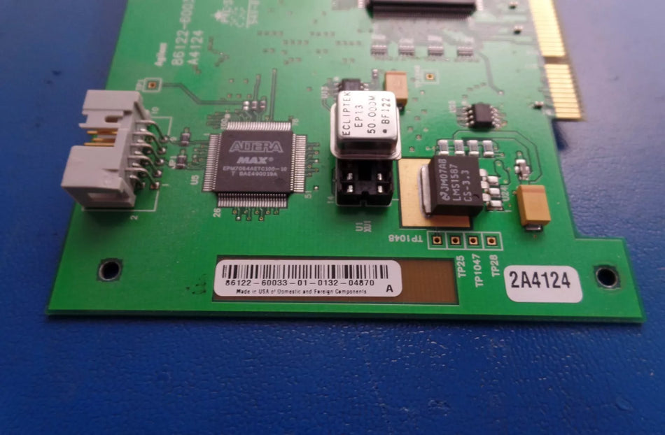 Agilent HP 86122-60033 UTG Board Assembly for Contol Data Acquisition Working