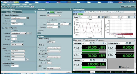 Audio Precision APX515 Audio Analyzer