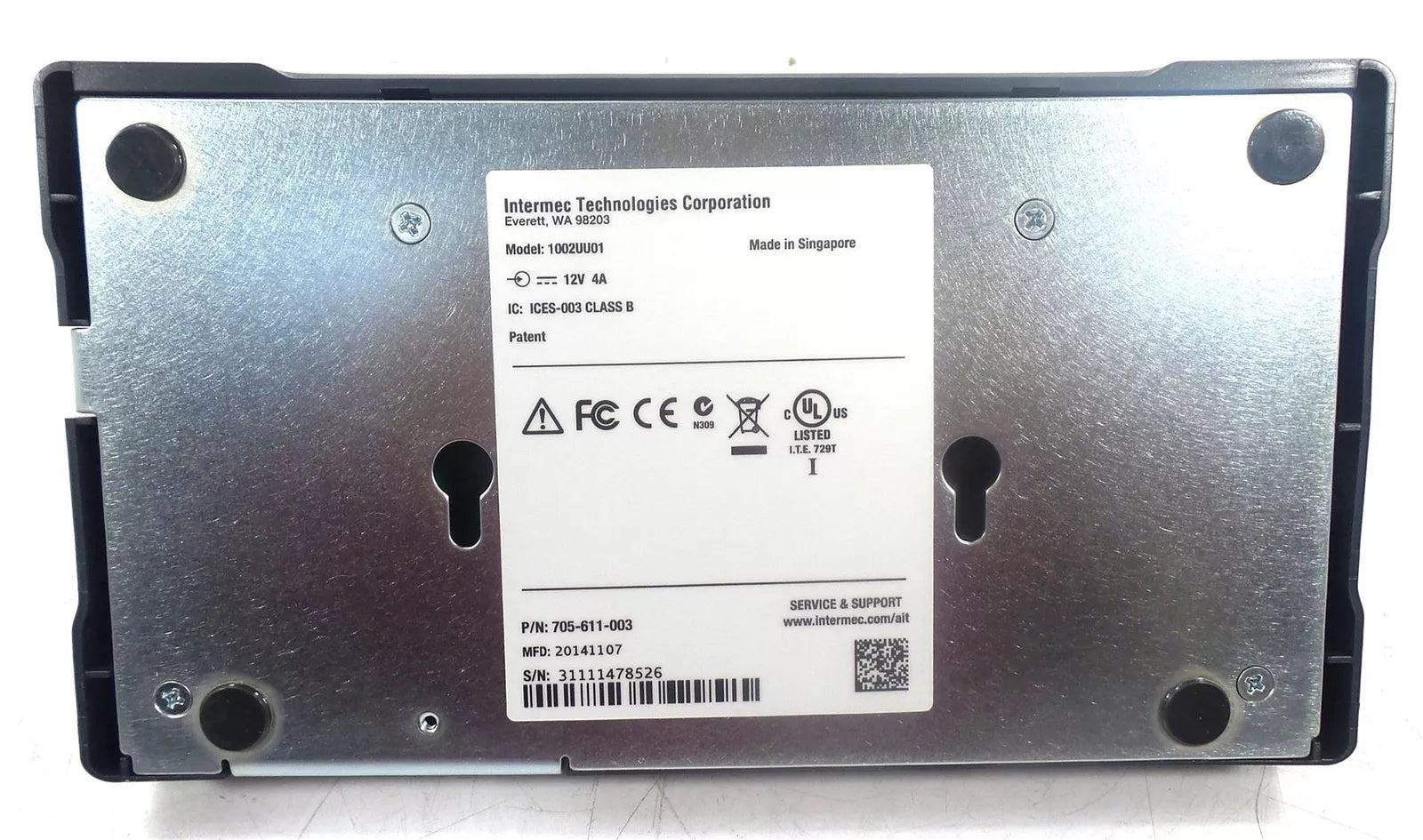 Intermec CK70 CK71 Cradle 705-611-003 with Power Supply