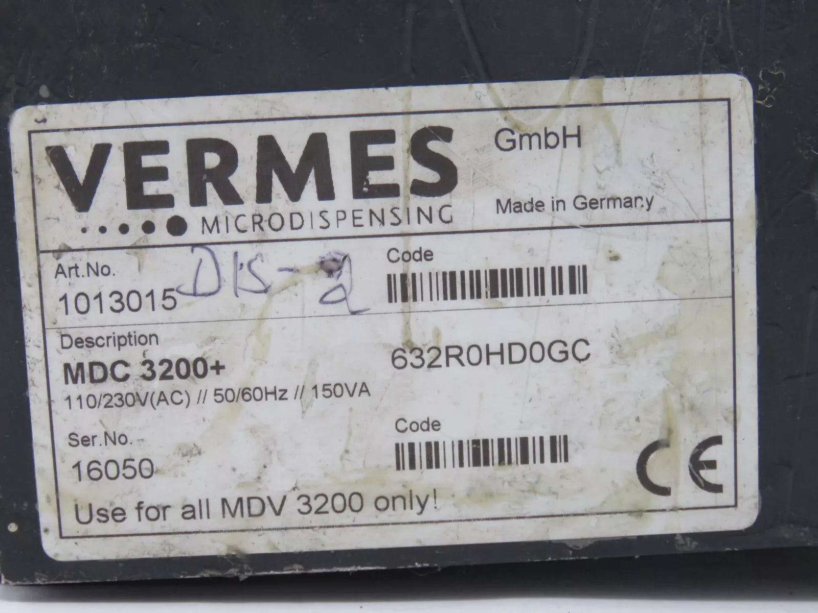Vermes MDC 3200+ Micro Dispensing Controller for MDS 3200 Series