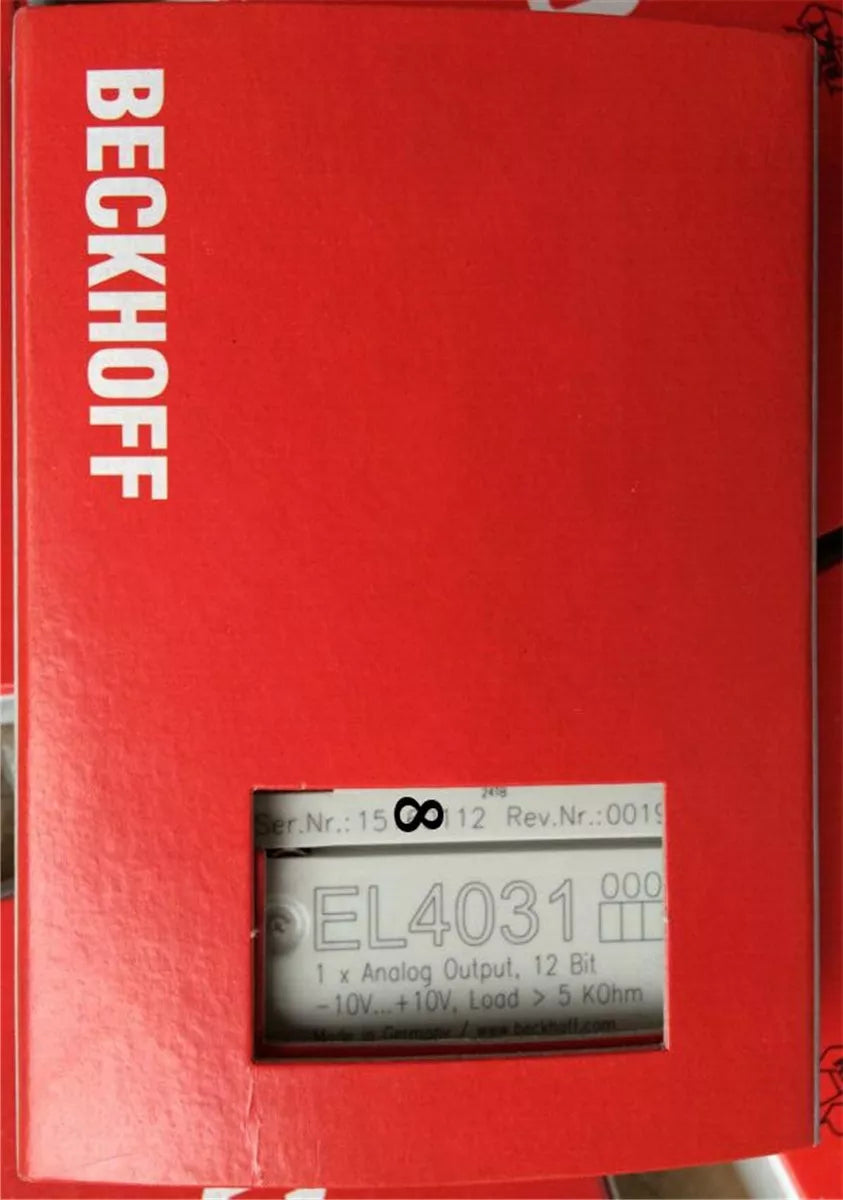 NEW Beckhoff EL4031 EtherCAT Digital Input Terminal in Box