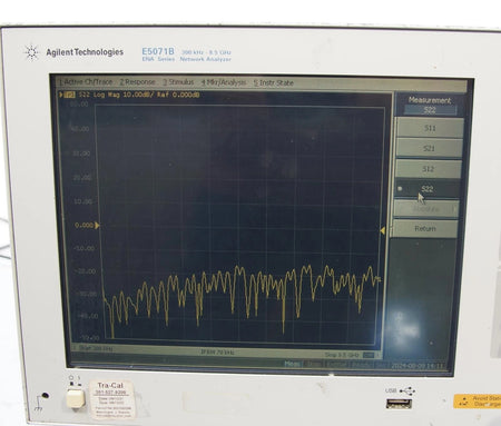 Agilent Keysight E5071B 9kHz - 8.5GHz ENA Network Analyzer OPT 016 214 UNQ