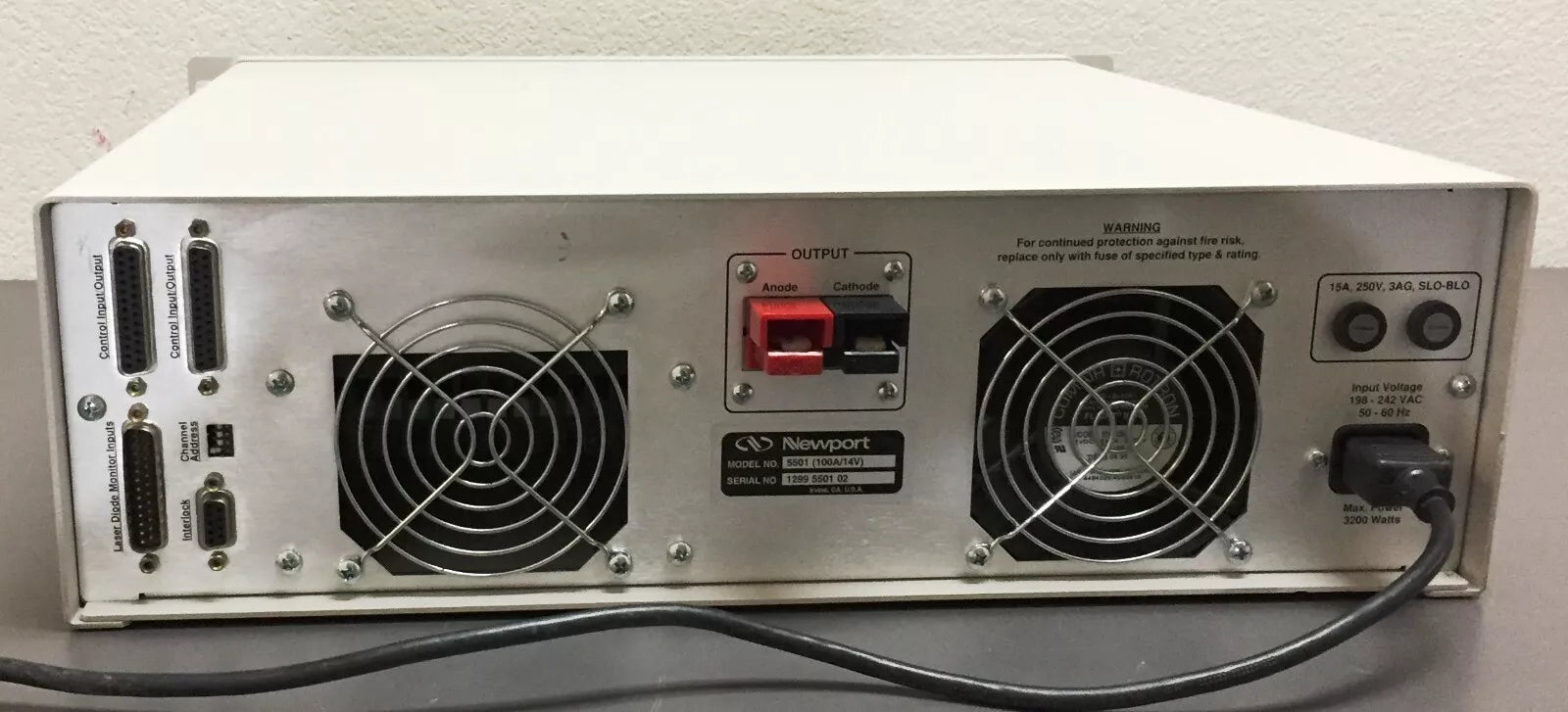 Newport Model 5501 High Power Laser Diode Driver Module