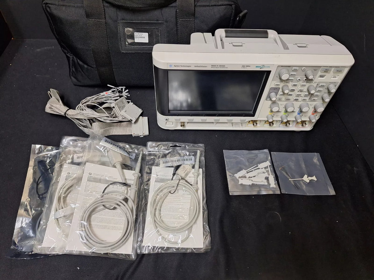 Agilent MSOX3034A 350MHz 4+16CH 4GSa/s Mixed Signal Oscilloscope (0132)
