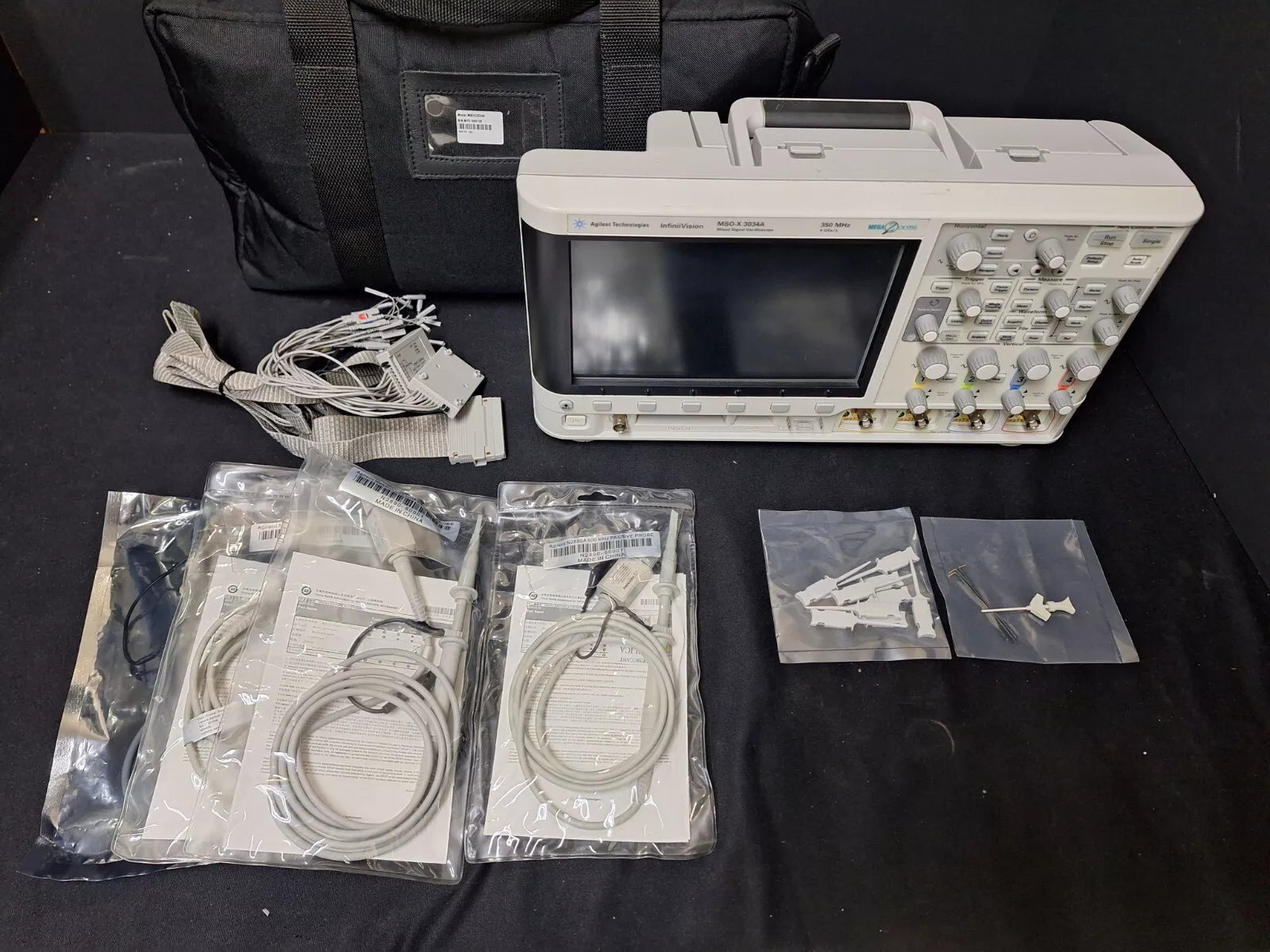 Agilent MSOX3034A 350MHz 4+16CH 4GSa/s Mixed Signal Oscilloscope (0132)