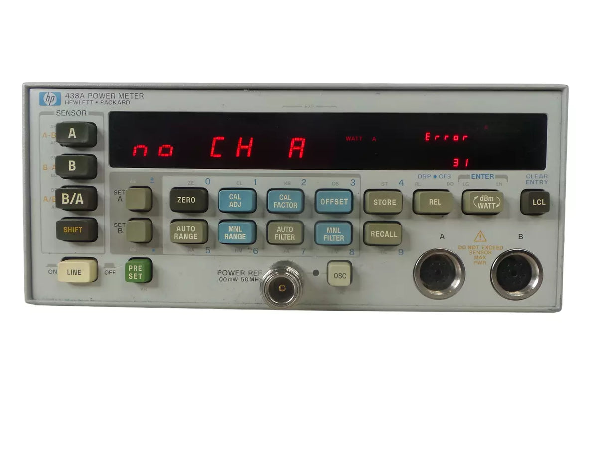 HP 438A Power Meter 