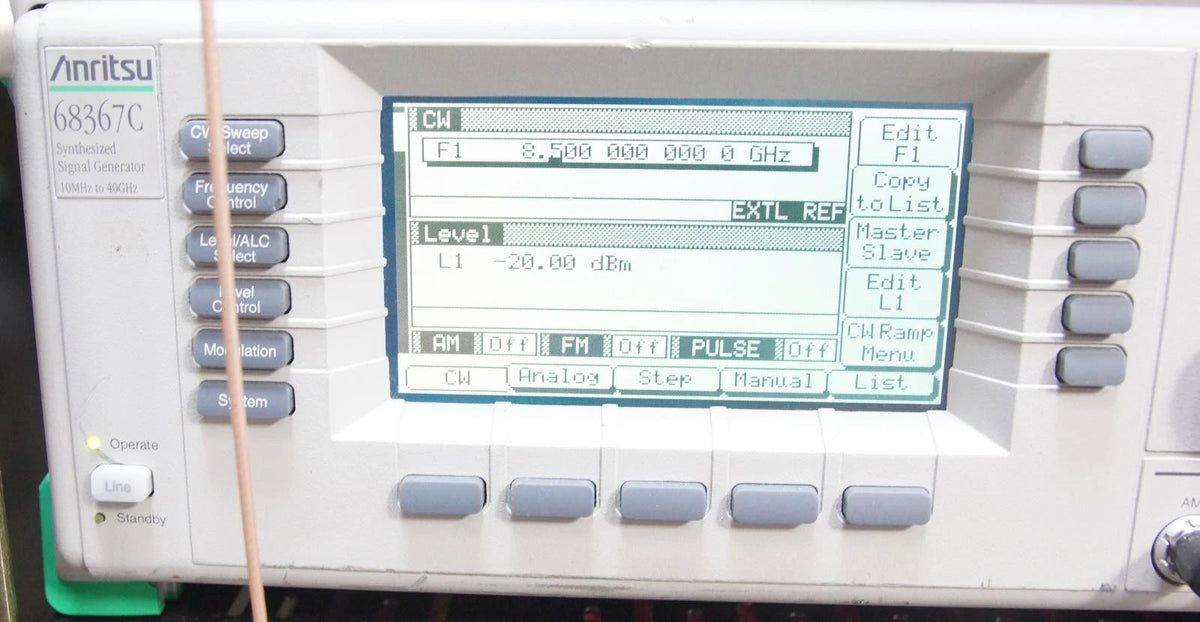 Anritsu MS2036C VNA Master 9MHz to 9GHz Vector Network Analyzer OPT 31 GPS