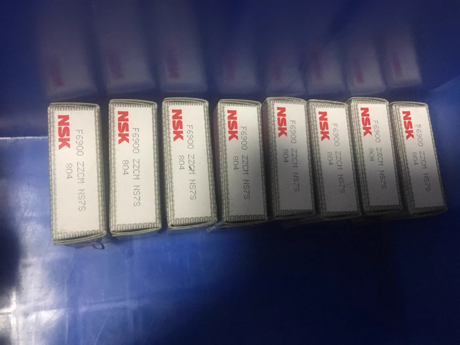 8pcs x NSK F6900ZZCM Precision Ball Bearings