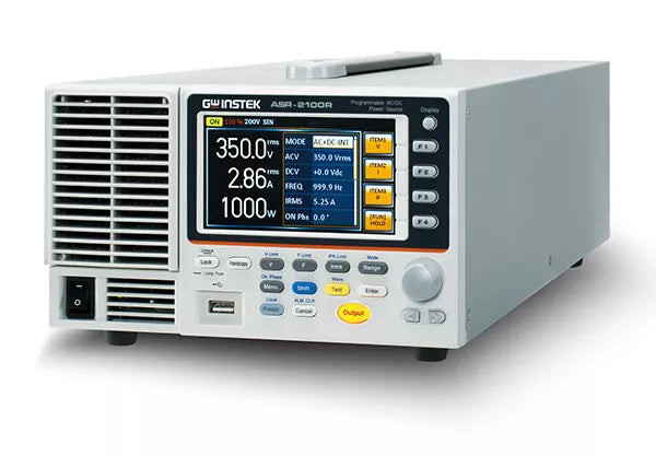 GW Instek ASR-2100R Programmable AC/DC Power Source 1000VA Power Supply (Rack)