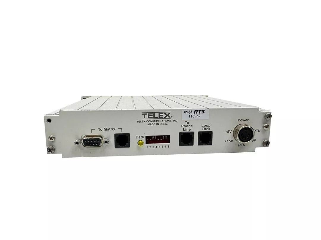 RTS TIF-2000A Single Line Digital Telephone Interface with Power Adapter