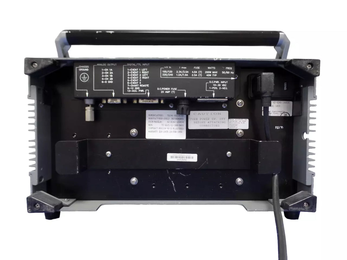 Gould TA240 EasyGraf Data Logger for Precise Measurements