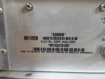Agilent 86100B Infiniium DCA Wide-Bandwidth Oscilloscope (0125)