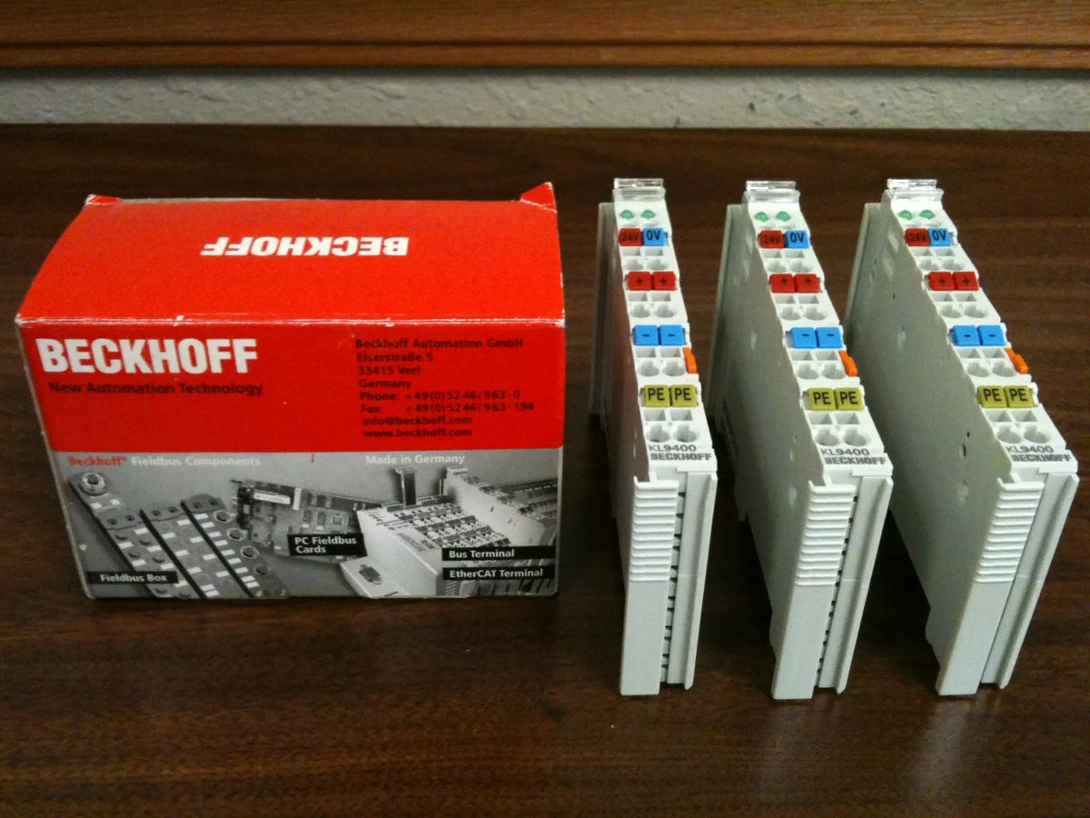 Beckhoff KL9400 Power Supply Unit Terminal for K-bus