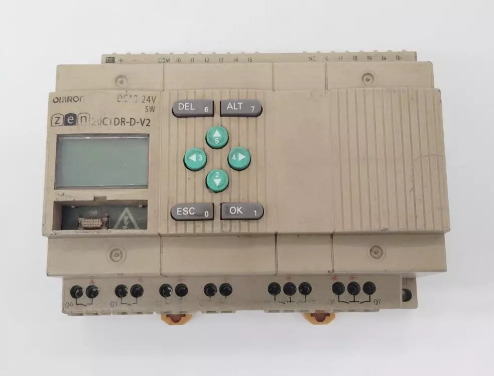Omron ZEN-20C1DR-D-V2 Programmable Relay CPU Unit