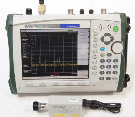 Anritsu MT8222A BTS Master Sweep Tester with Many Options & PSN50 Power Sensor